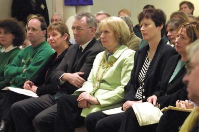 Valerie Newell, Joe ONeill, Galway Mayor Terry OFlaherty, Kay ONeill