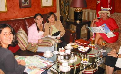 Tea at the Rubens Hotel in London