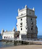 Lisbon. The Belem Tower, built in 1514.