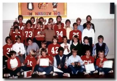 1982 Coates Football Team