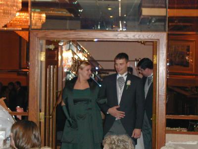 Travis and a Bridesmaid