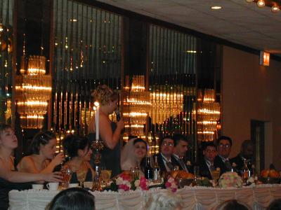 The Maid of Honor ... Still Speaking