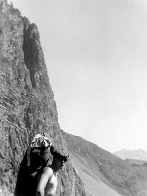 1962 : En route pour les faces Nord de l'Ossau - Herv Butel