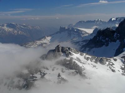 Vue au sud du Pic d'Ansabre