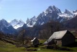 Vue classique depuis le plateau de Lescun