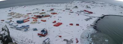 Panoramica Villa las Estrellas, Antartica