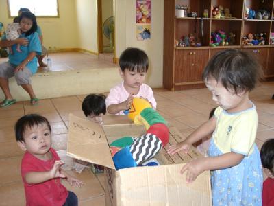 opening boxes