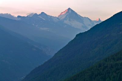 Dent Blanche and the Matterhorn