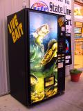 live bait. from the machine?