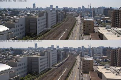 18-125 DC vs 15-30 EX @18mm f8