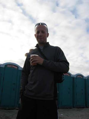 Kyle at the beach