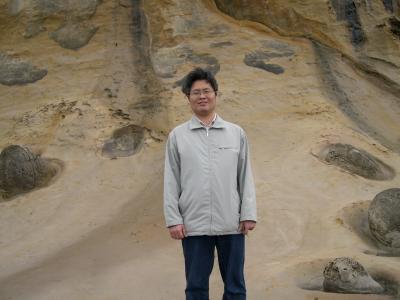 Nick Checks Out the Beach Erosion