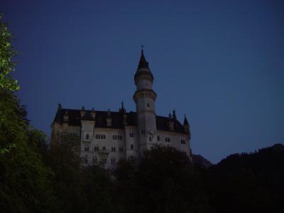 Castle in twilight