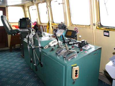Quadra Queen II wheelhouse