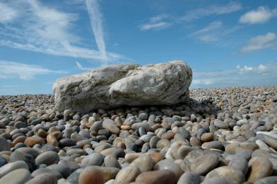 its a grown-up pebble!