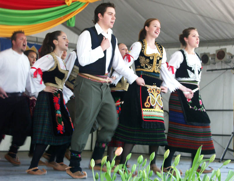 Serbian dancers