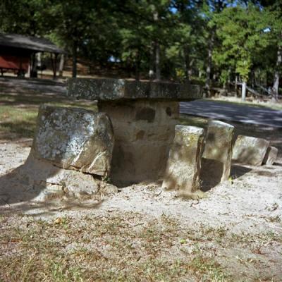 Stone PicnicTable