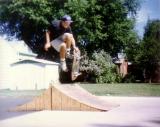 scott doucettte varial tail grab over the hip