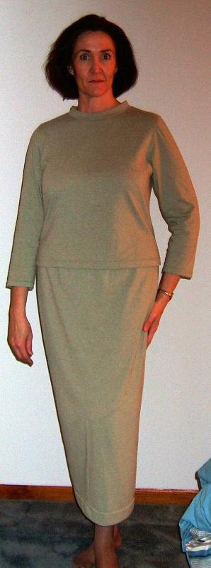 Nancy Erickson TwinSet Tee and FFF Skirt.