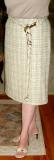 Tweed Belt & Skirt Closeup