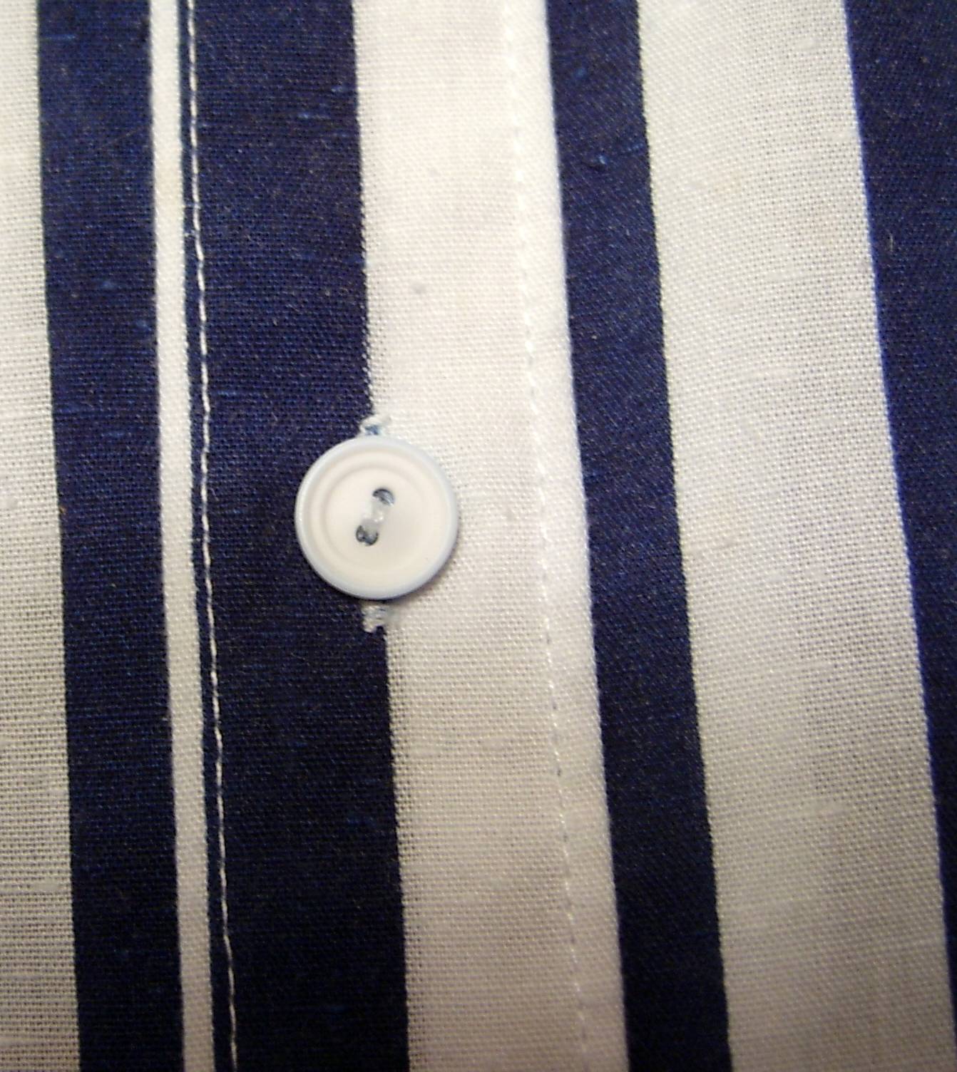 Navy & White Placket