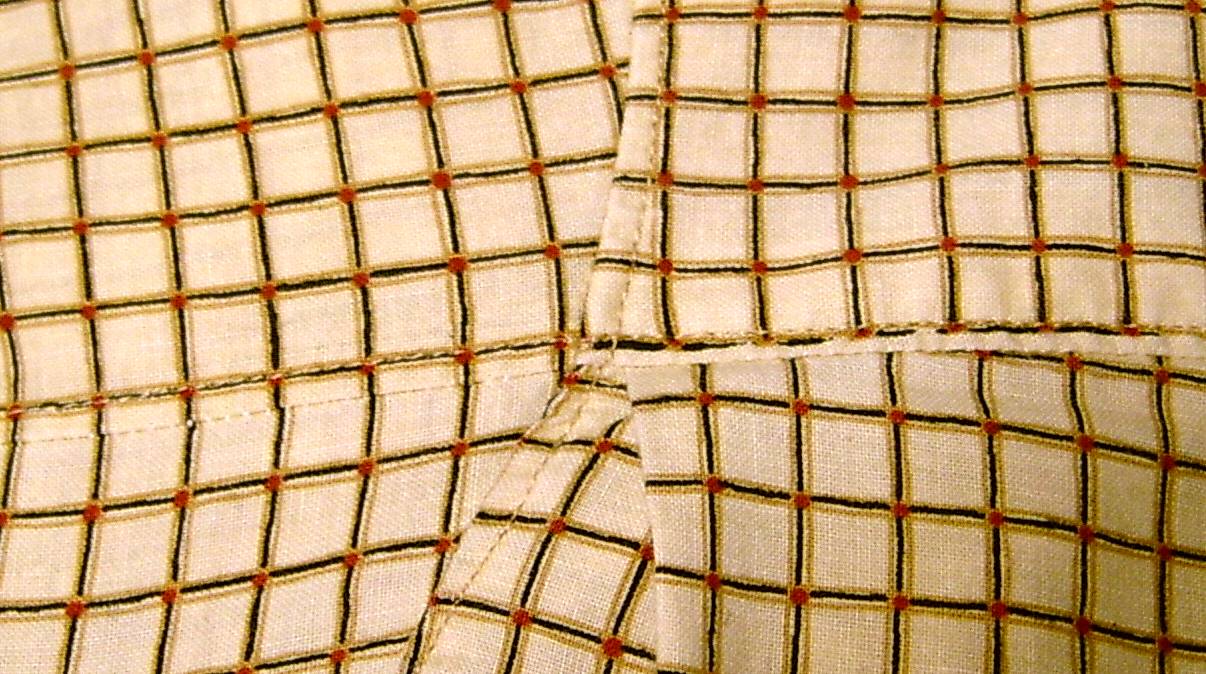 Back sleeve seam