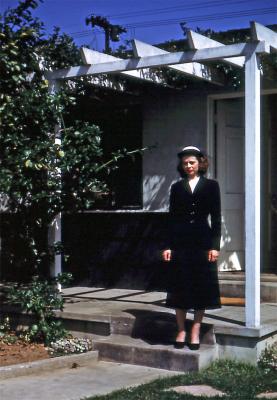 Anne at Lorraine's in L.A.; 1952