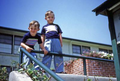 Greg and Steve; Inglewood, Calif., 1951