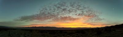 Sunrise at the Nevada-California Border