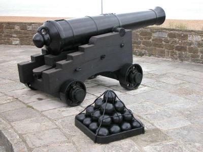 Canon With Lots Of Balls