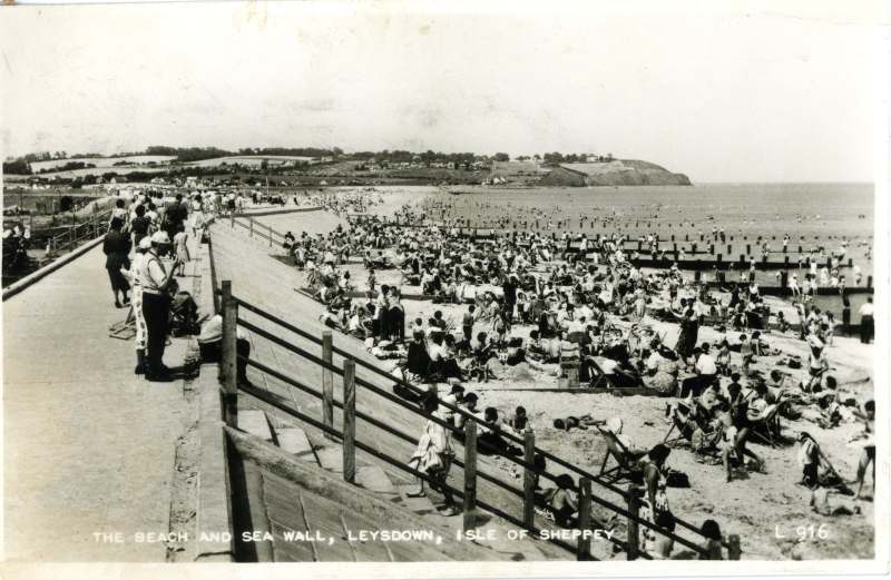 Beach And Sea Wall