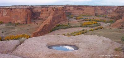 puddle at de chelly