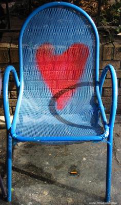 2.21.04 found heart chair