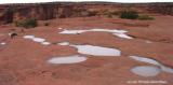 puddles near spider rock