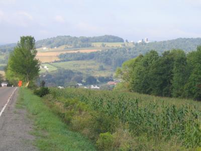 view from Crossroads Hill