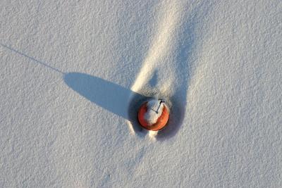 Snowy bouys on ice 2