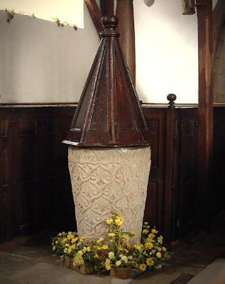 Norman Font, St. Mary, Puddletown