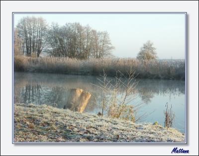Frosty morning near Bamberg