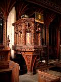 Kenton's All Saints - Carved pulpit