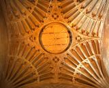 Under the bell tower, St Peter & St Paul, Shepton Mallet