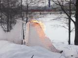 Burning ice