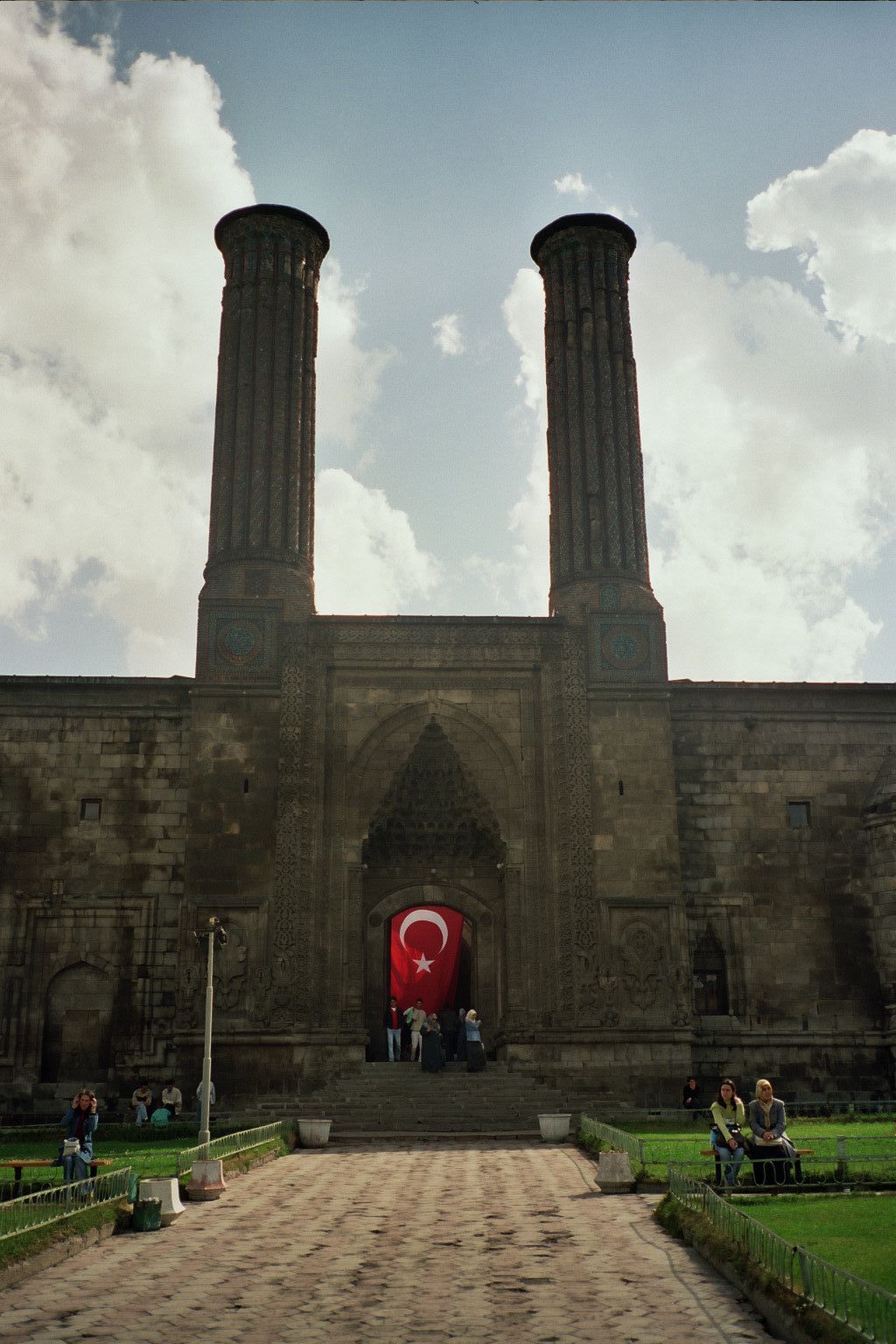 Seminary with twin minarets, Erzurum