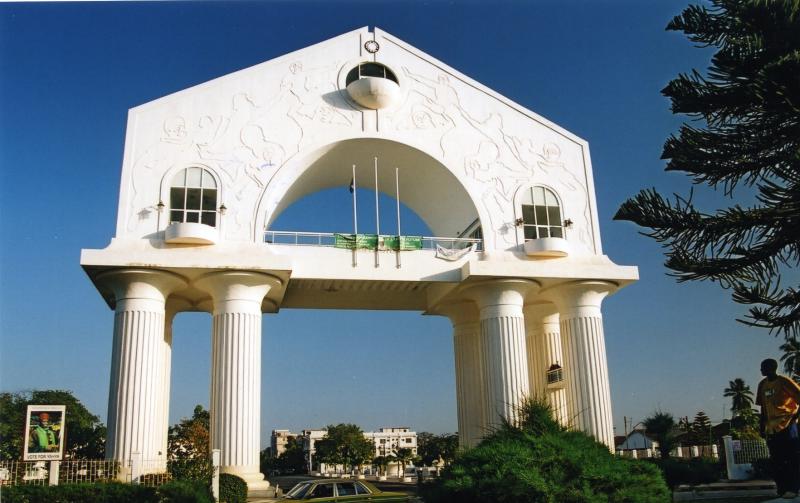 the Arch in Banjul