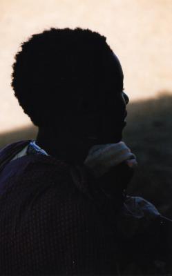 young Masai mother