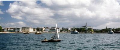 arriving in Stone Town, Zanzibar