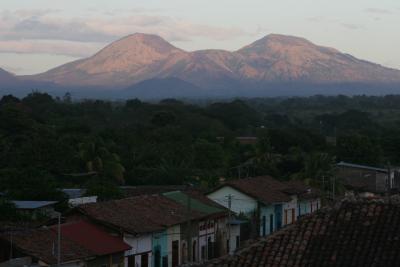 view from Iglesia de El Calvario, Leon, Nicaragua