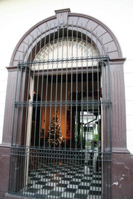 home door in Leon, Nicaragua