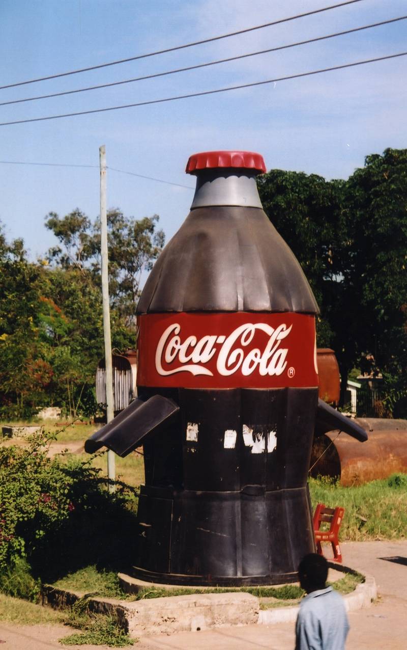 Coca Cola appears popular..