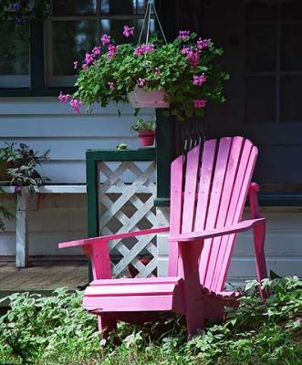 Pink Cottage Chair