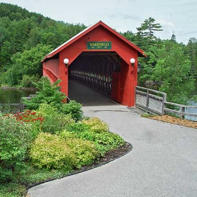 Wakefield Covered Bridge Entrance